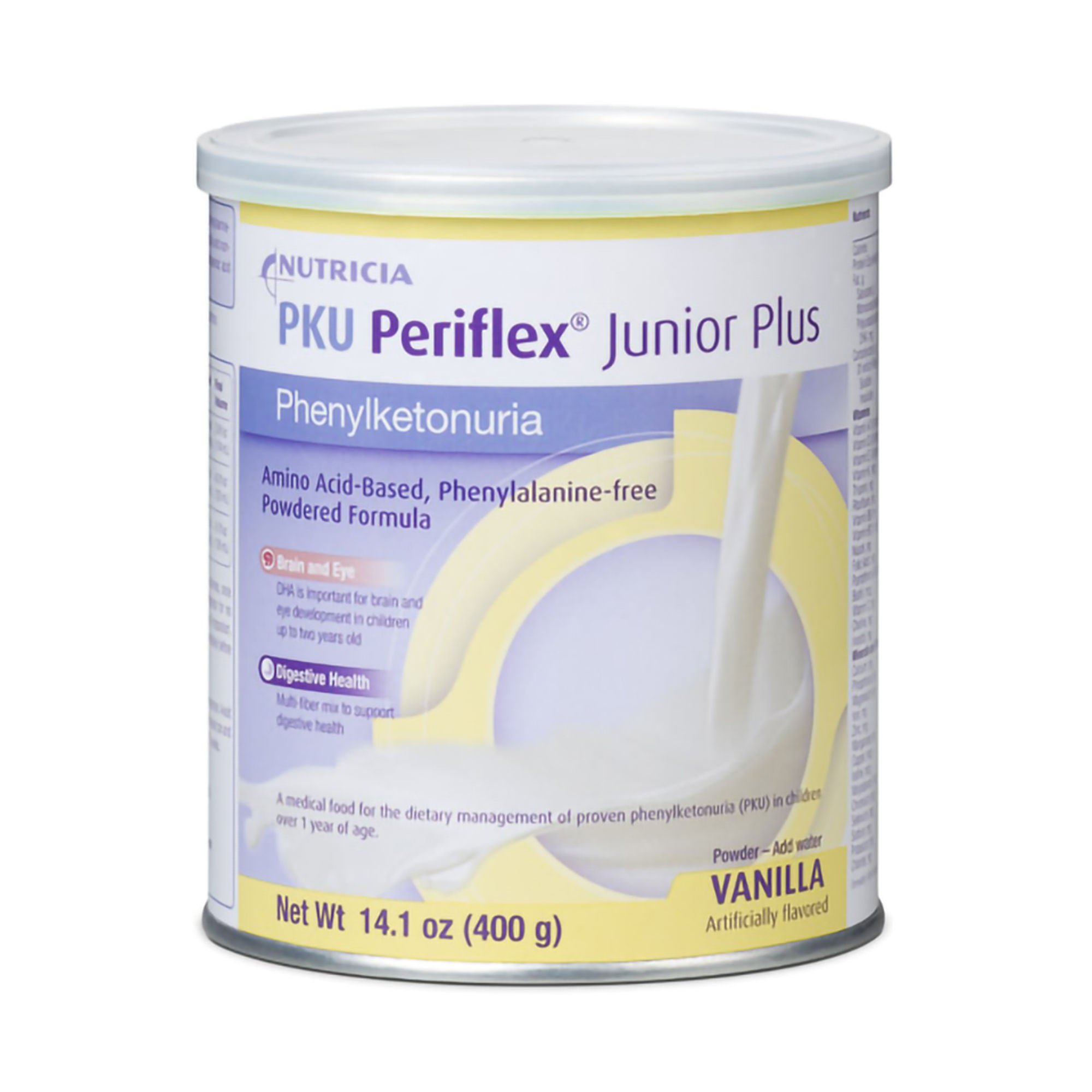 PKU Periflex® Junior Plus Amino Acid–Based, Phenylalanine-Free Formula, Vanilla