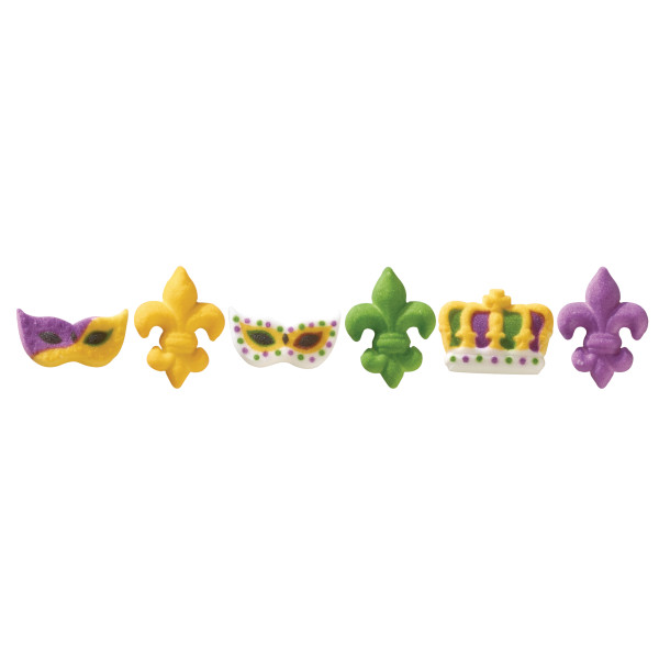 Mardi Gras Party Assortment Dec-Ons® Decorations