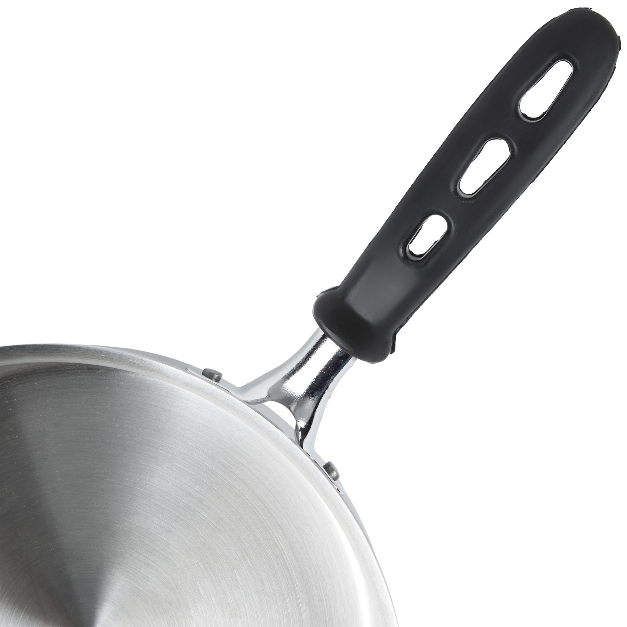 3quart Tribute® 3ply sauté pan with silicone TriVent™ handle