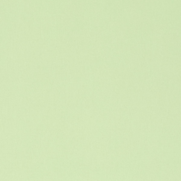 Square plain fabric sample in lemongrass green.