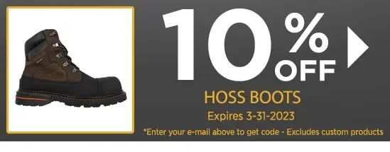 10% Off Hoss Boots
