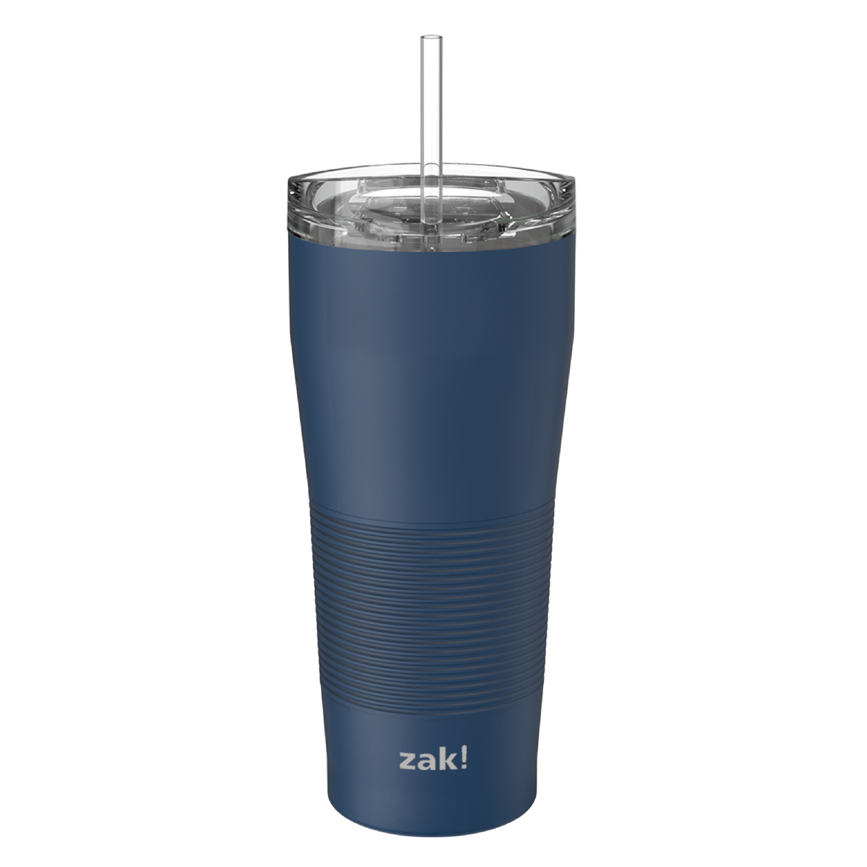 Zak Hydration 28 ounce Stainless Steel Vacuum Insulated Tumbler with Straw, Arctic Blue slideshow image 1