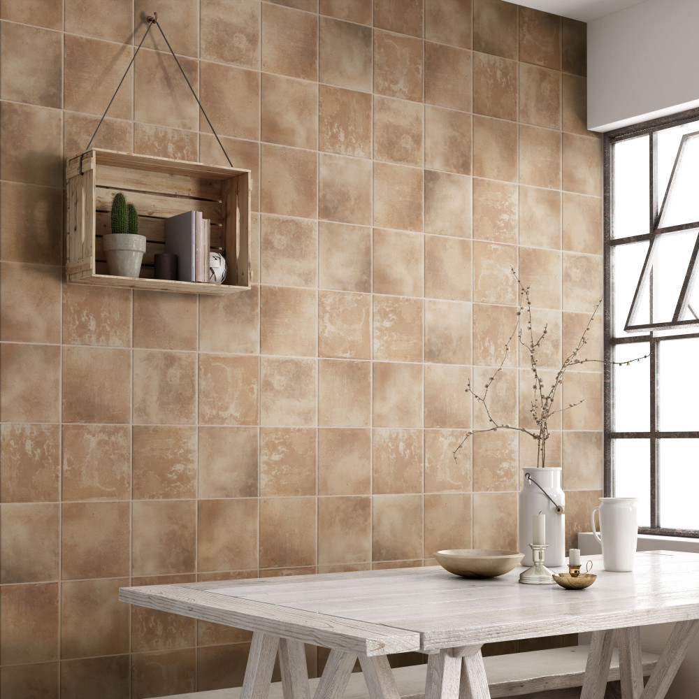 Americana Boston East 8-3/4 in. x 8-3/4 in. Porcelain Floor and Wall Tile