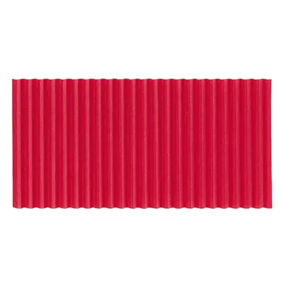 Corobuff Corrugated Paper, Flame, 48" x 25', 1 Roll