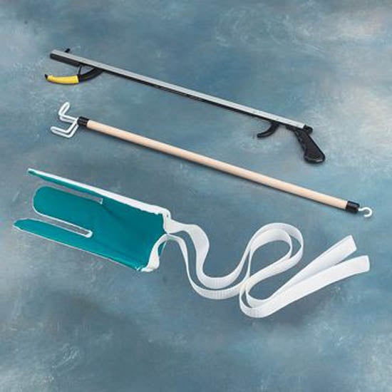 Performance Health DEVICE KIT, ASSISTIVE4 W/REACHER/SOCK AID/DRSNG STICK