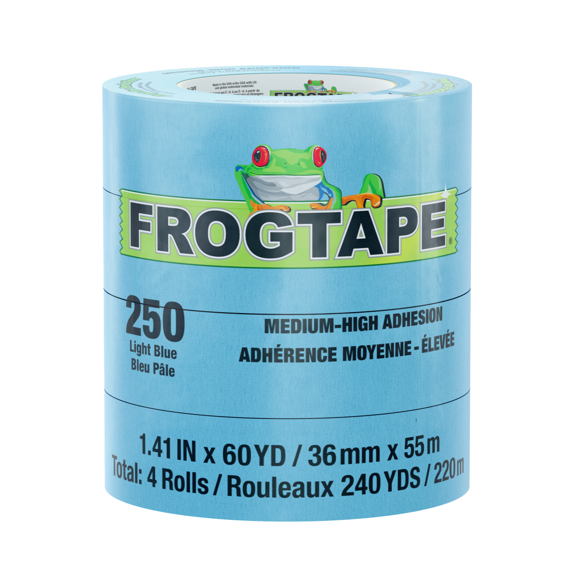 FrogTape<sup>®</sup> 250 Light Blue Performance Masking Tape Primary Product Image