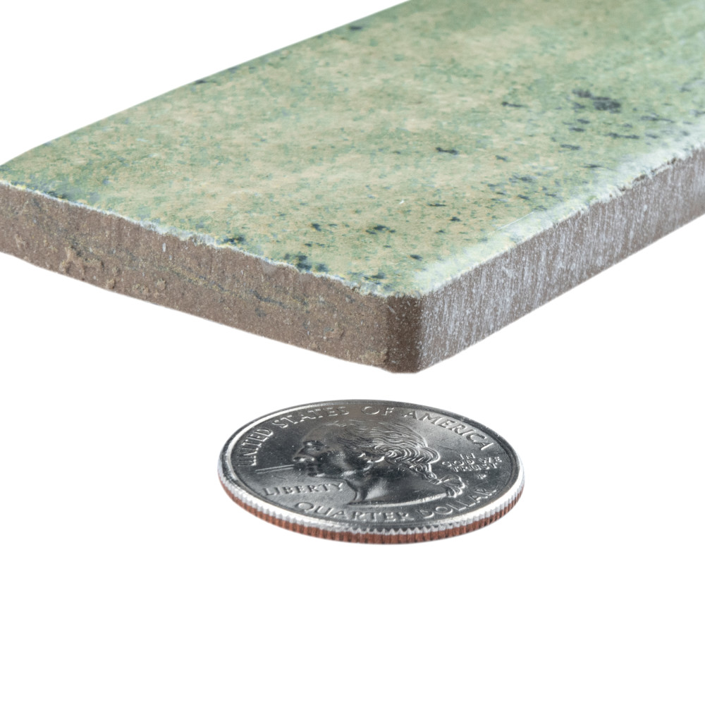 Phoenix Aquamarine 1-7/8 in. x 17-3/4 in. Porcelain Floor and Wall Tile