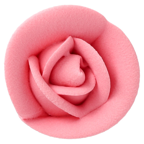 Sugarfair™ Party Pink Medium Classic - Red 3 Free Sugar Rose Decorations