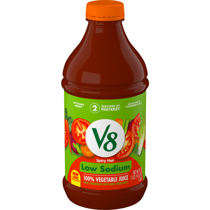 Low Sodium Spicy Hot 100% Vegetable Juice