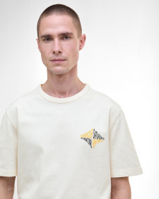 Barbour International x Saturdays NYC Graphic T-Shirt Whisper White