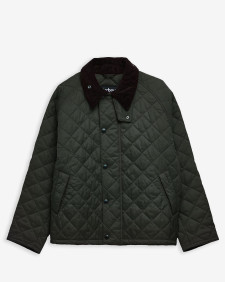 Oversized Transport Quilted Jacket Sage