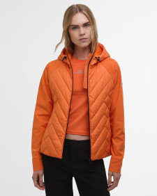 Dakota Quilted Sweatshirt Mandarin