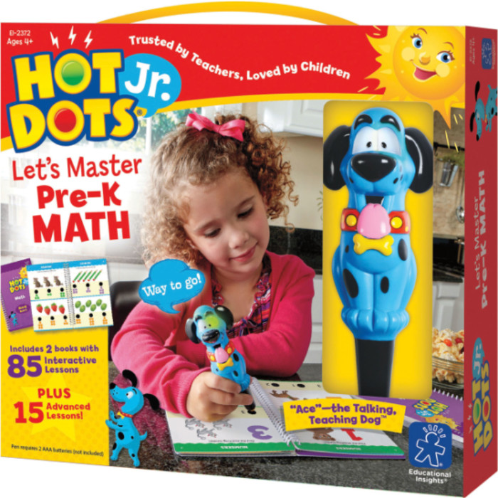 Hot Dots&reg; Jr. Let's Master Pre-K Math