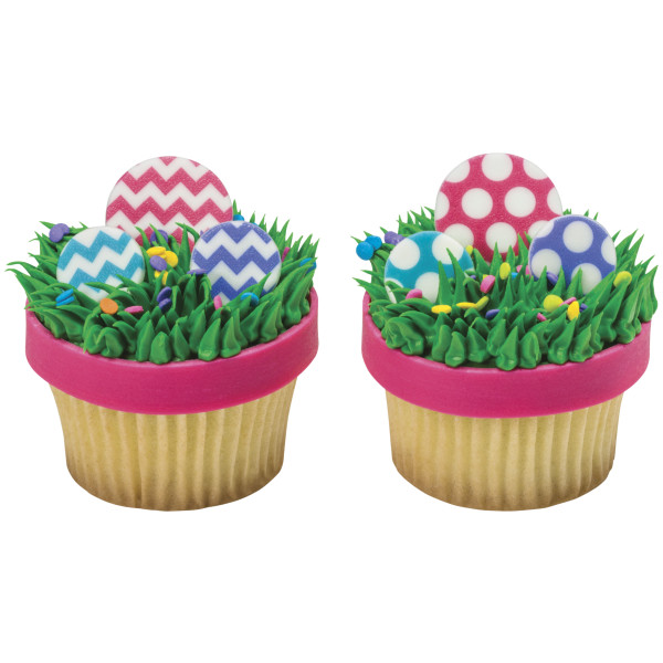 Bright Printed Assortment Dots Fondant DecoShapes®
