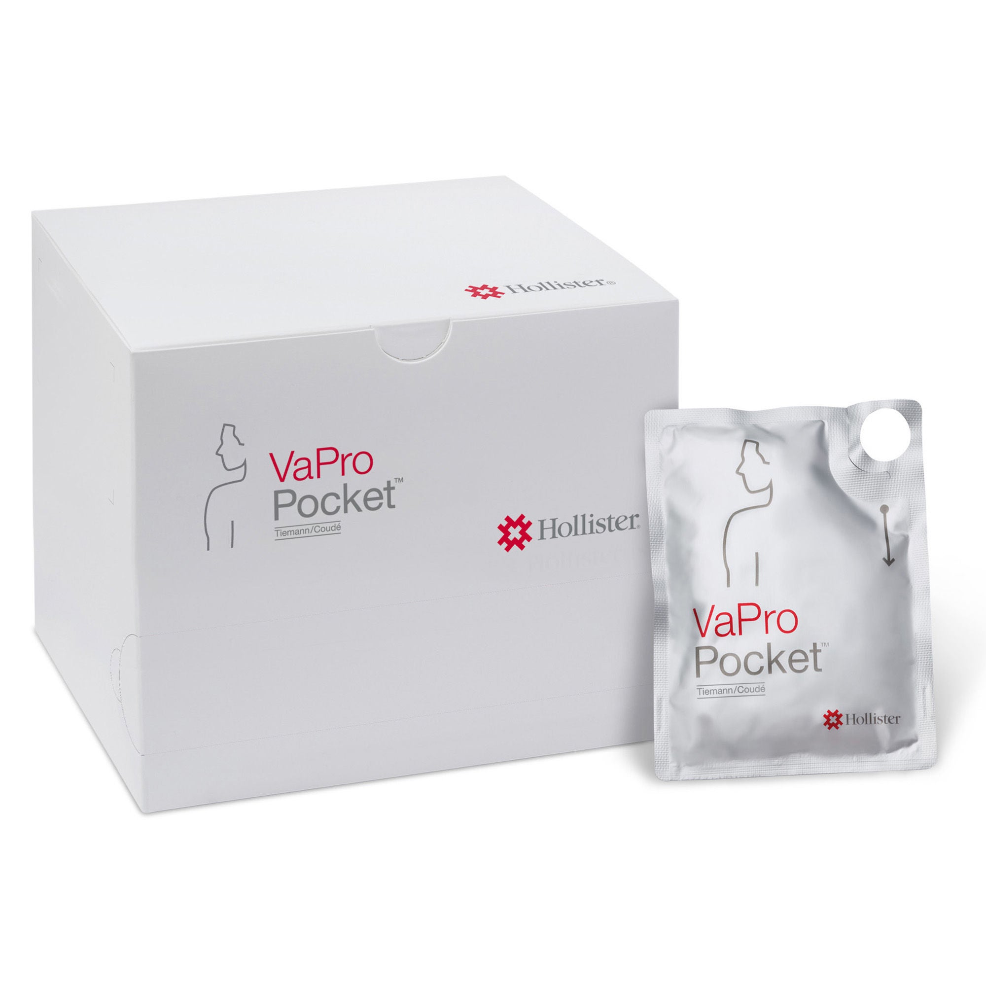 Hollister CATHETER, INTMT COUDE NO TOUCHVAPRO PCKT 14FR 16" (30/BX)