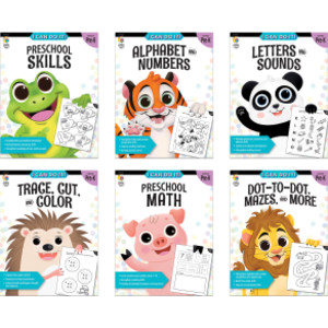 I Can Do It! Prek Skills Workbook Pack, 6 Books