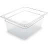 Carlisle, StorPlus, Polycarbonate Food Pan 1/2 Size, 6" Deep, Clear