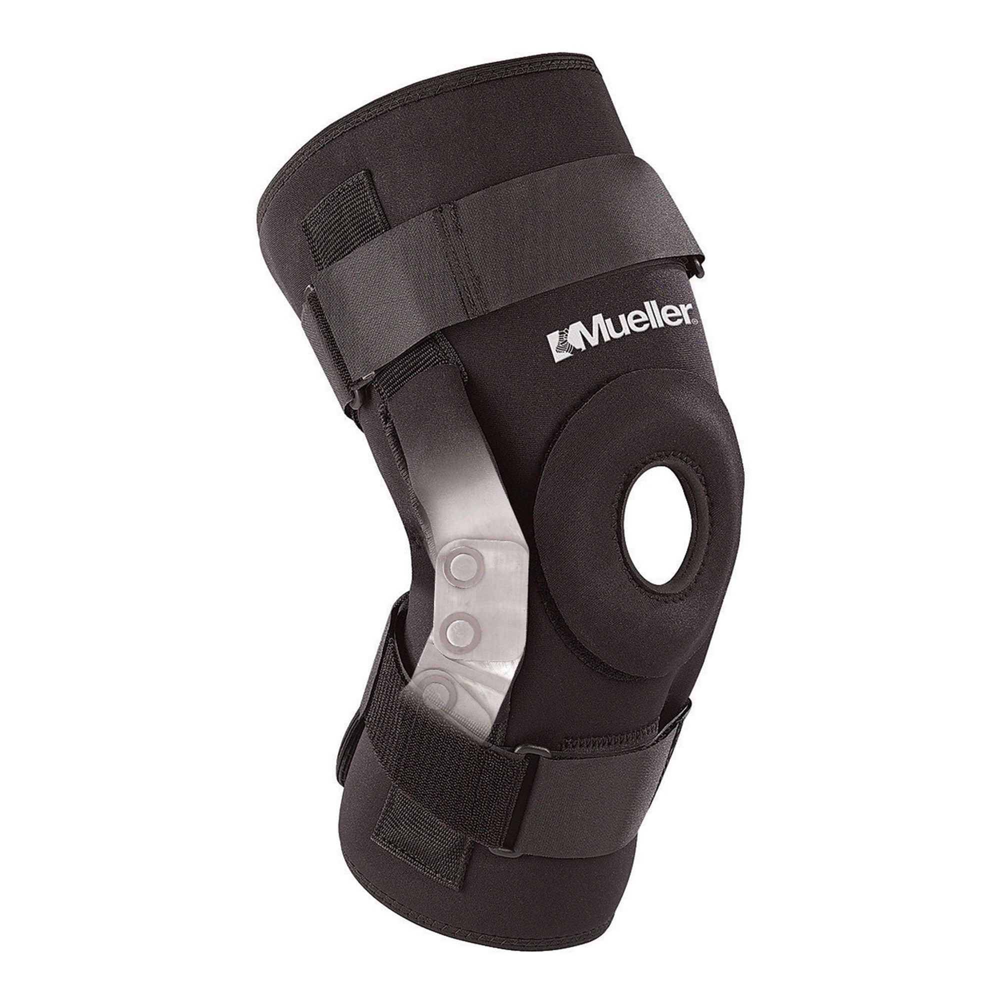 Knee Brace Pro Level™ Deluxe X-Large D-Ring / Hook and Loop Strap Closure 18 to 20 Inch Knee Circumference Left or Right Knee
