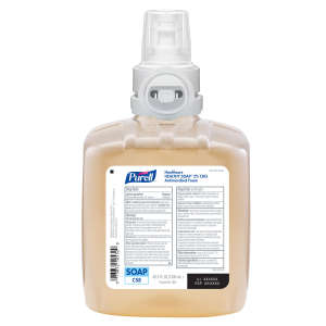 Gojo, PURELL®, Healthcare FOAM HANDWASH 2% CHG Antimicrobial Foam Soap, CS8 Dispenser 1200 mL Cartridge