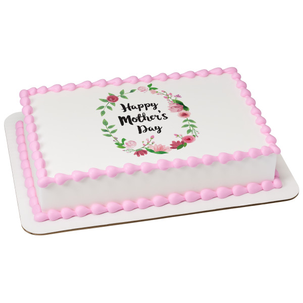 Mother's Day Laurel Edible Image®