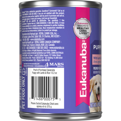 Puppy With Lamb & Rice Canned Dog Food