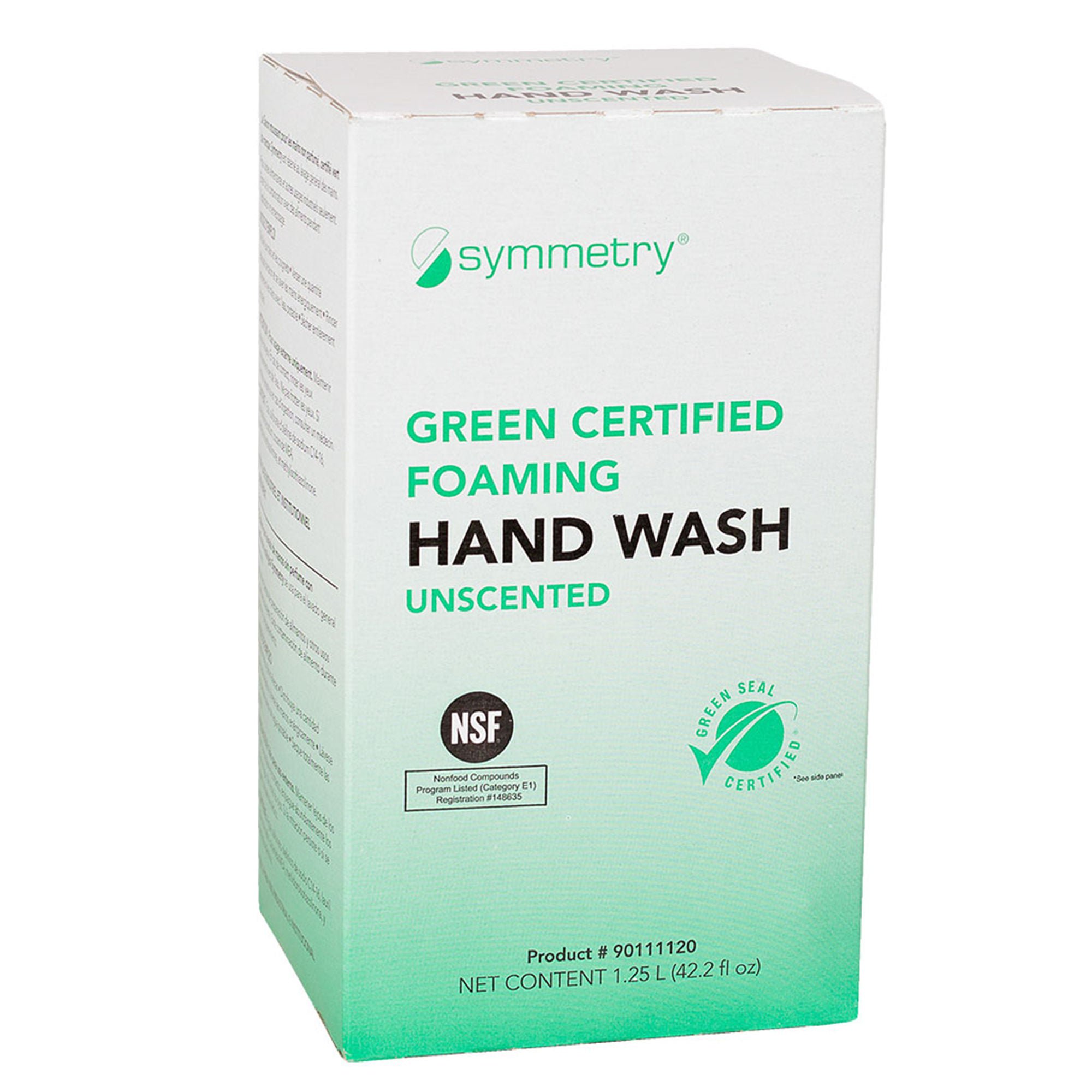 Buckeye International Inc HANDWASH, FOAMING GRN SEAL CERTIFIED UNSCNTD 1250ML (6/CS)