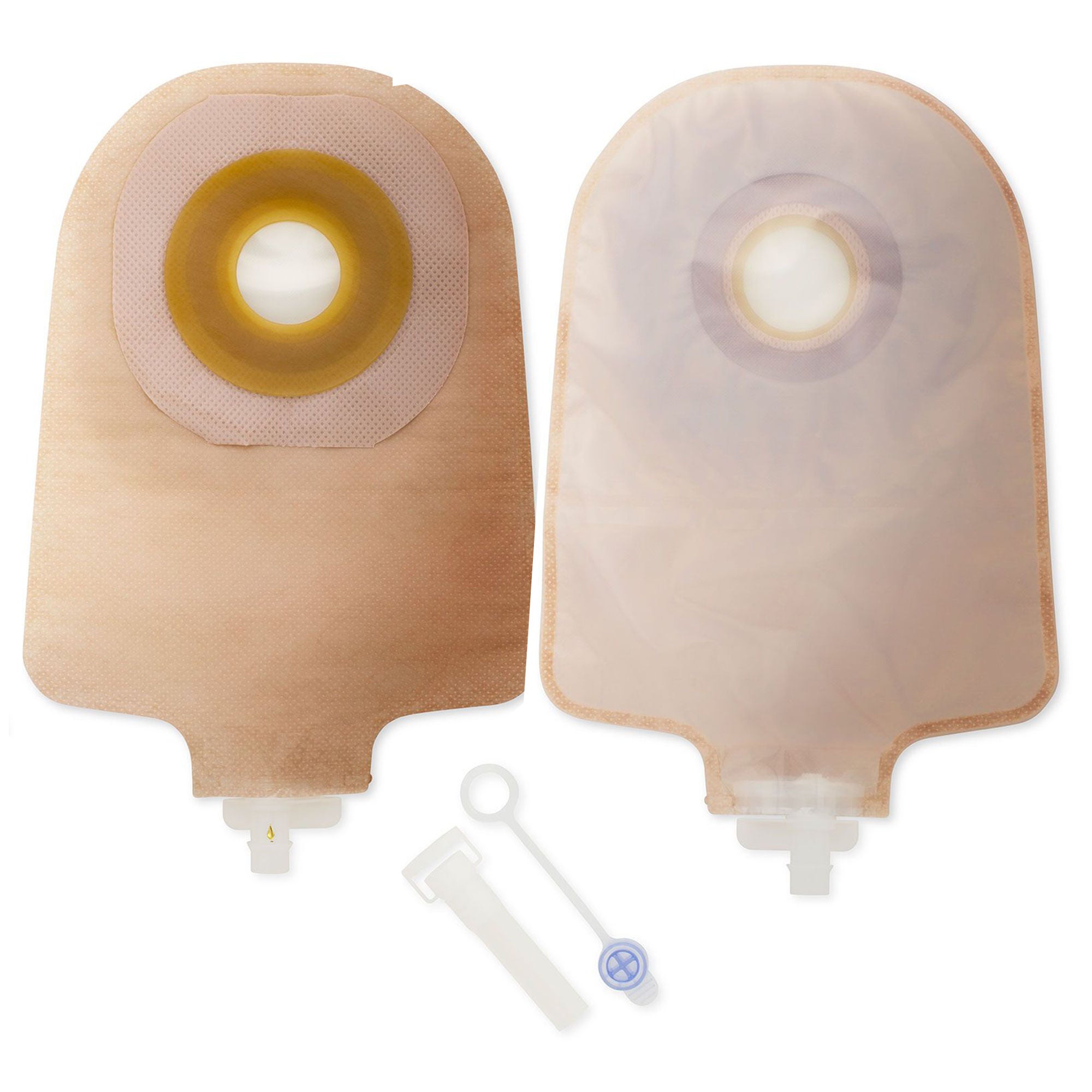 Premier™ One-Piece Transparent Urostomy Pouch, Pre-cut to Fit 35 mm Stomas