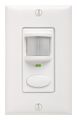 Occupancy Sensor Passive Infrared/Microphonics Adjustable Time Delay 120/277VacWSD SeriesWhiteWall