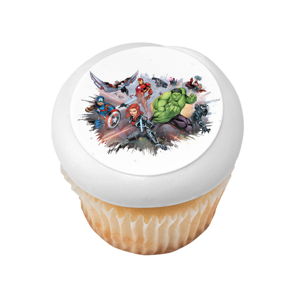 MARVEL Avengers I Am An Avenger PhotoCake® Edible Image®