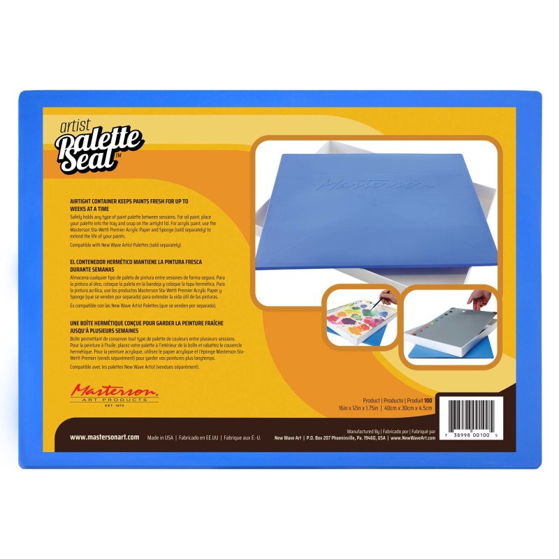 Masterson Artist Palette Seal® #100, 12x16 in