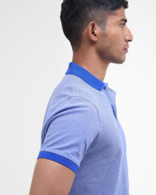 Essential Sports Mix Short-Sleeved Polo Shirt Electric Blue