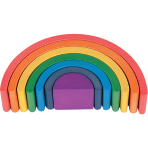 Wooden Rainbow Architect Arches - Set of 7