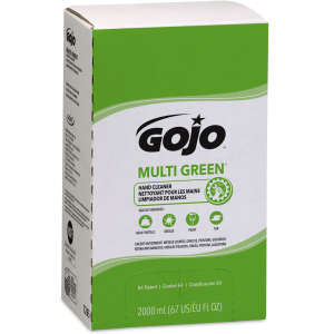 GOJO, MULTI GREEN® Hand Cleaner with Pumice Gel Soap, PRO™ TDX™ Dispenser 2000 mL Cartridge