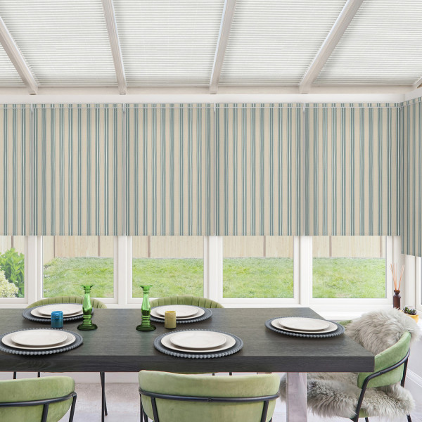 Larry Denim Roller Blind
