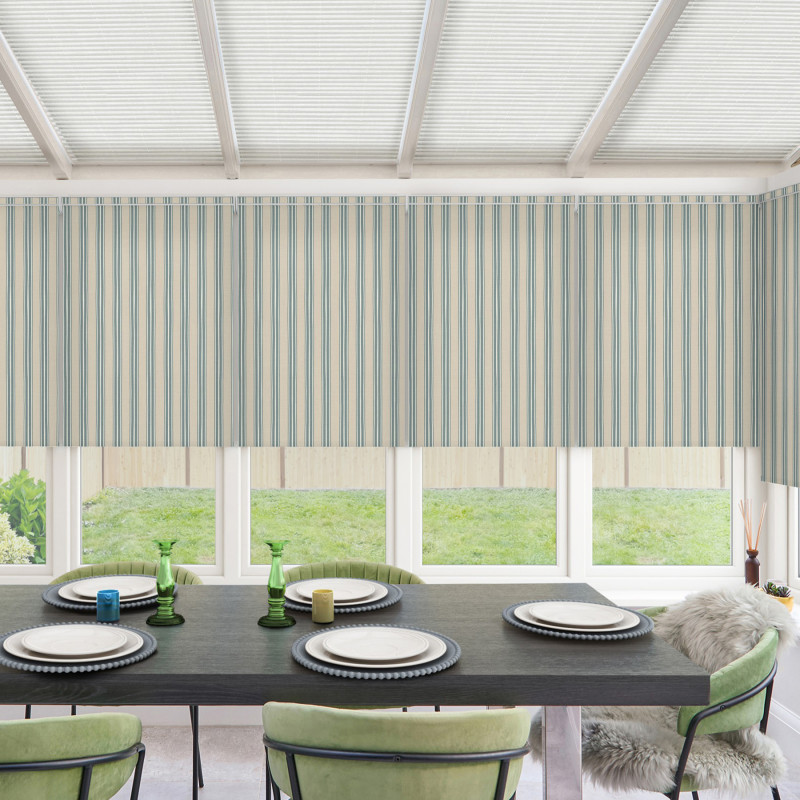 Larry Denim Roller Blind