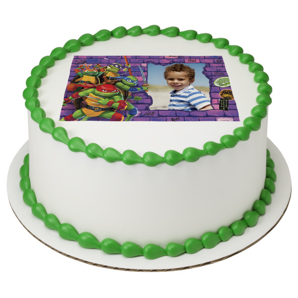 TMNT Mutant Mayhem Super Mutant PhotoCake® Edible Image® Frame
