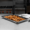 Full-size 1 ½-inch-deep Super Pan 3® stainless steel steam table pan with Steel Coat x3™ nonstick coating