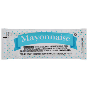 PPI Single Serve Mayonnaise, 12 gr. Packets (Pack of 200) image