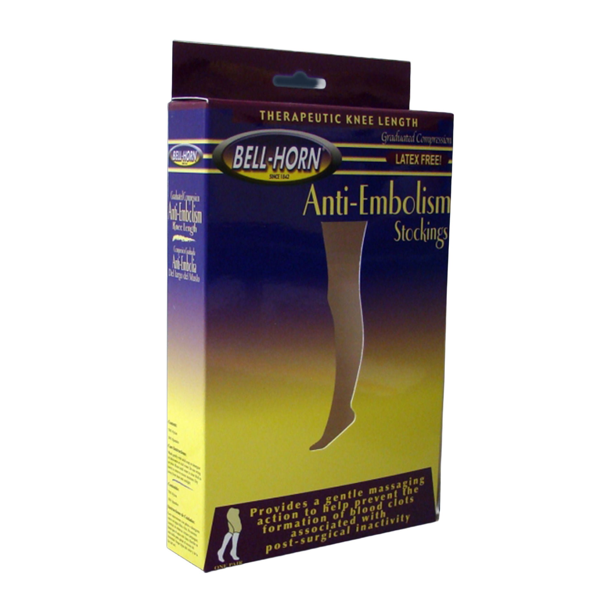 Bell-Horn® Thigh Length Anti-embolism Stockings, 3X-Large, Beige