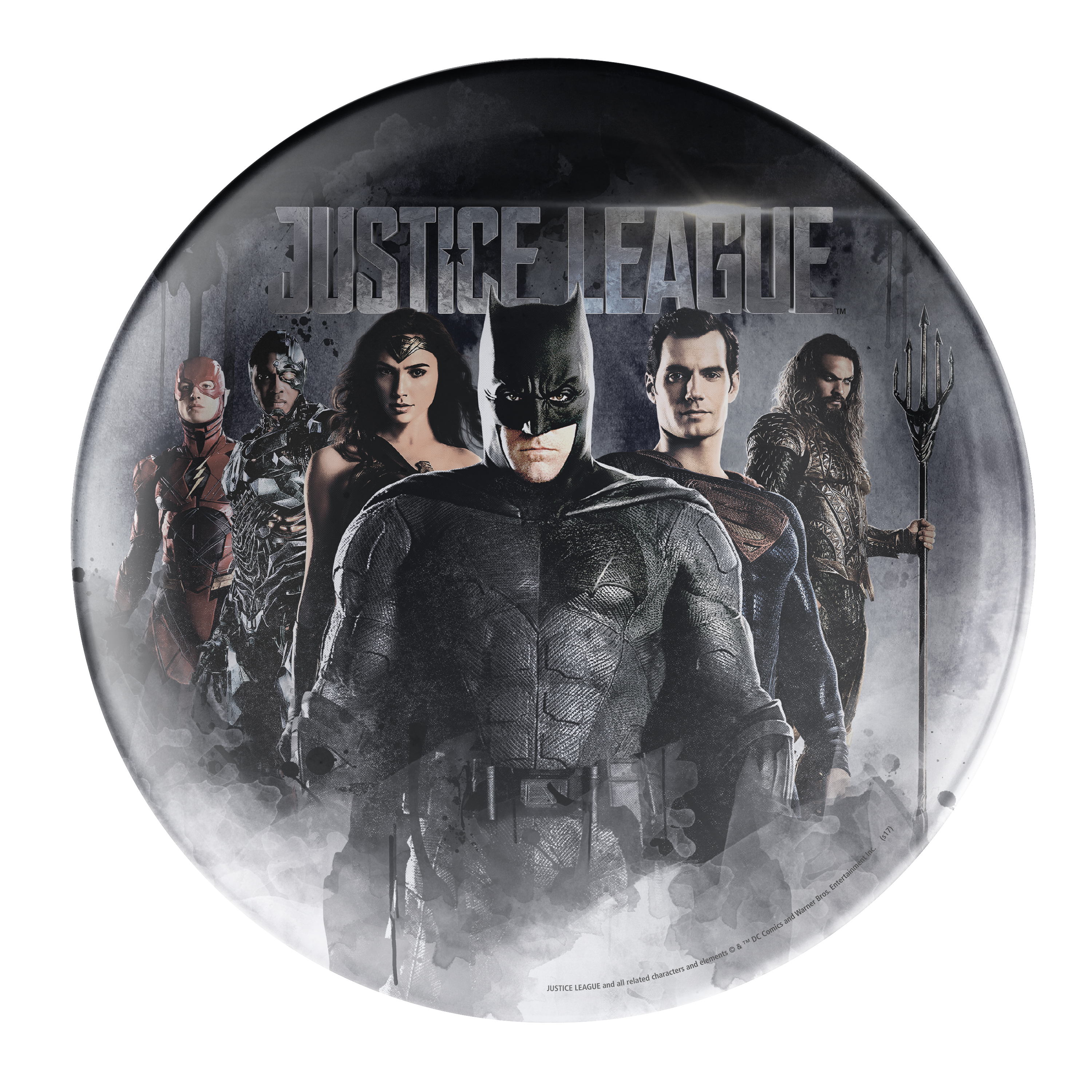 DC Comics Kids Plate, Justice League slideshow image 1 DC Comics Kids Plate, Justice League slideshow image 1