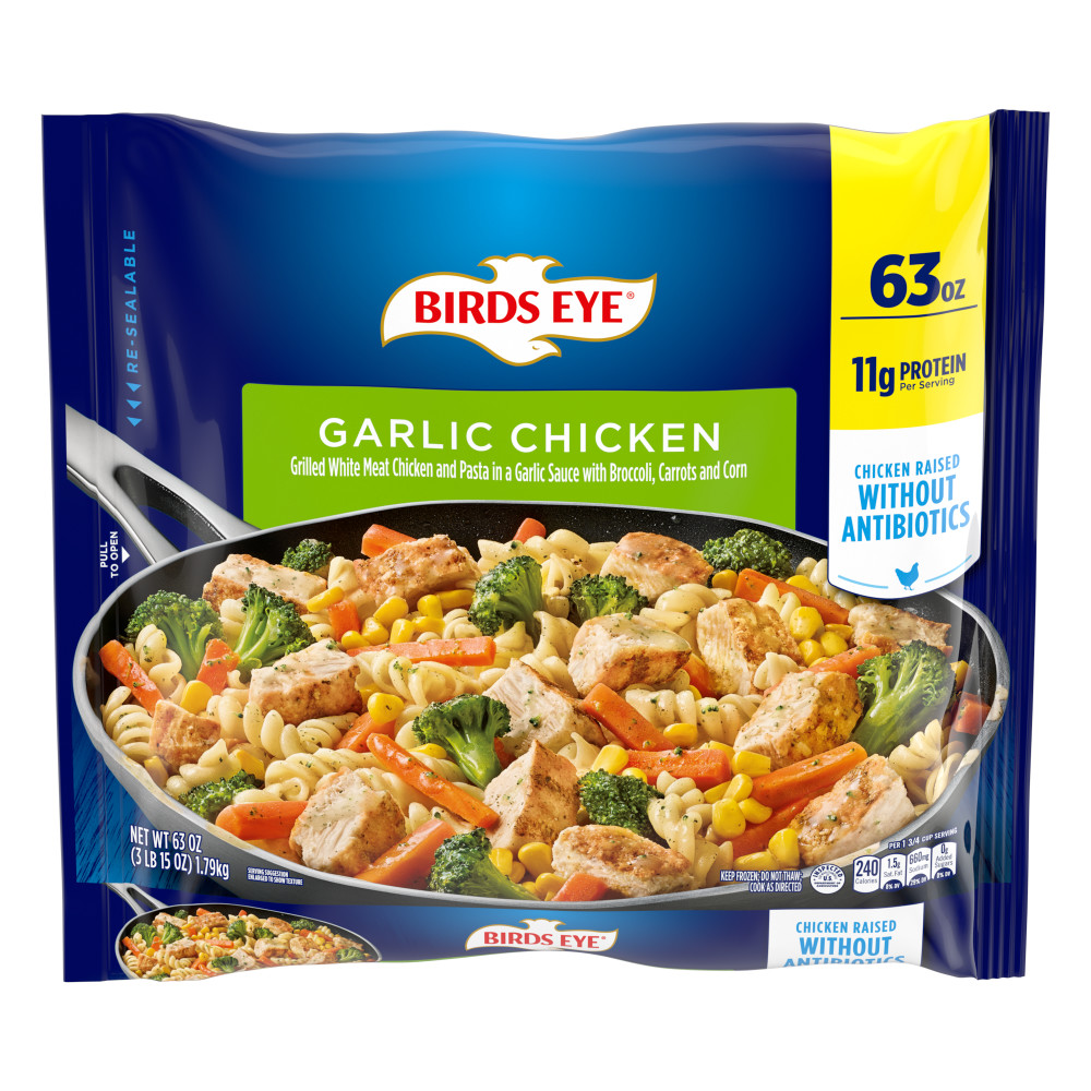 BIRDS EYE VOILA Garlic Chicken Frozen Dinners Entrees Conagra Foodservice