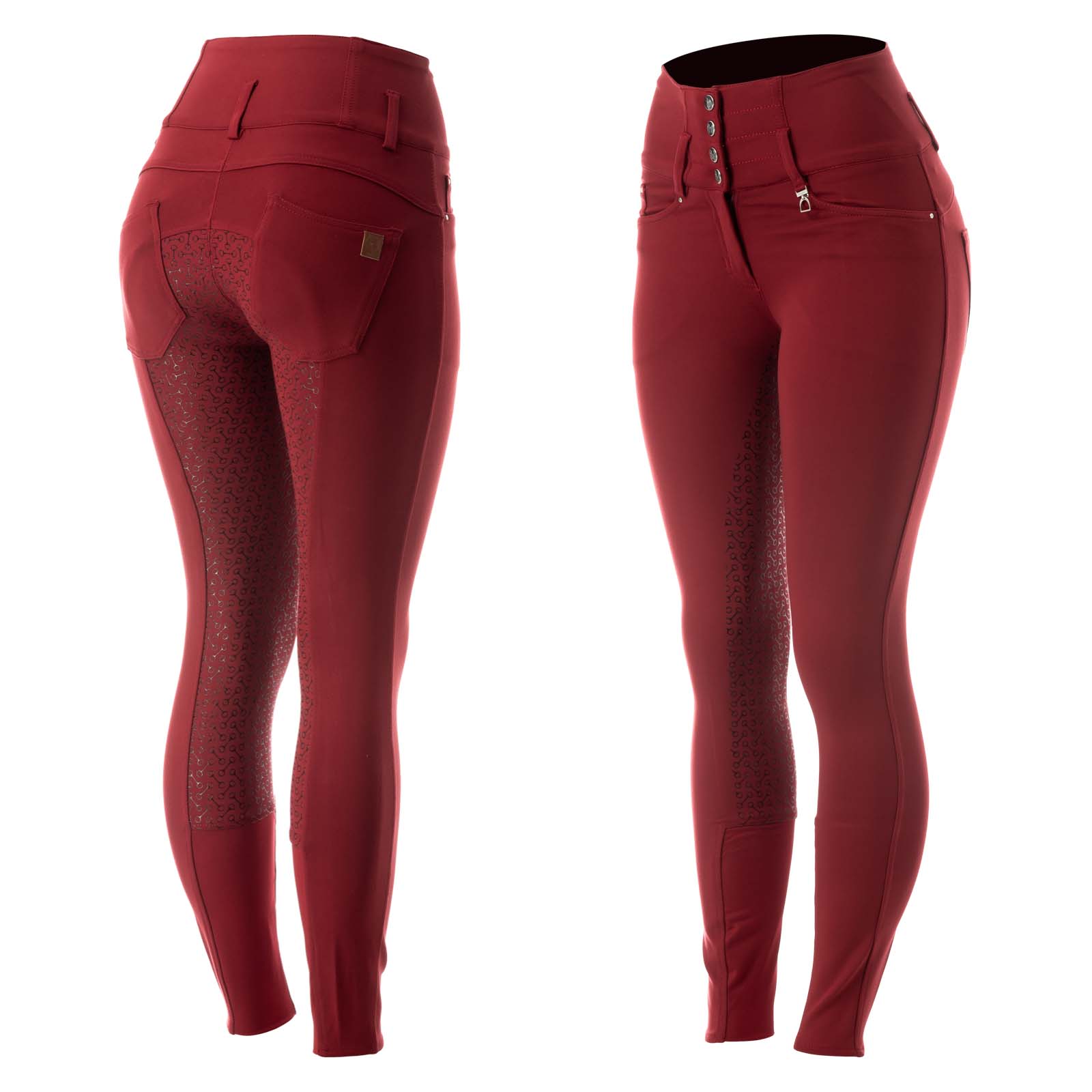 Horze Tara Womens High Waist Silicone Full Seat Breeches