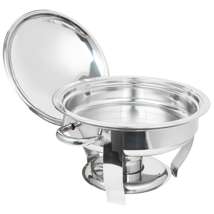 6-quart Orion® round chafer with liftoff cover