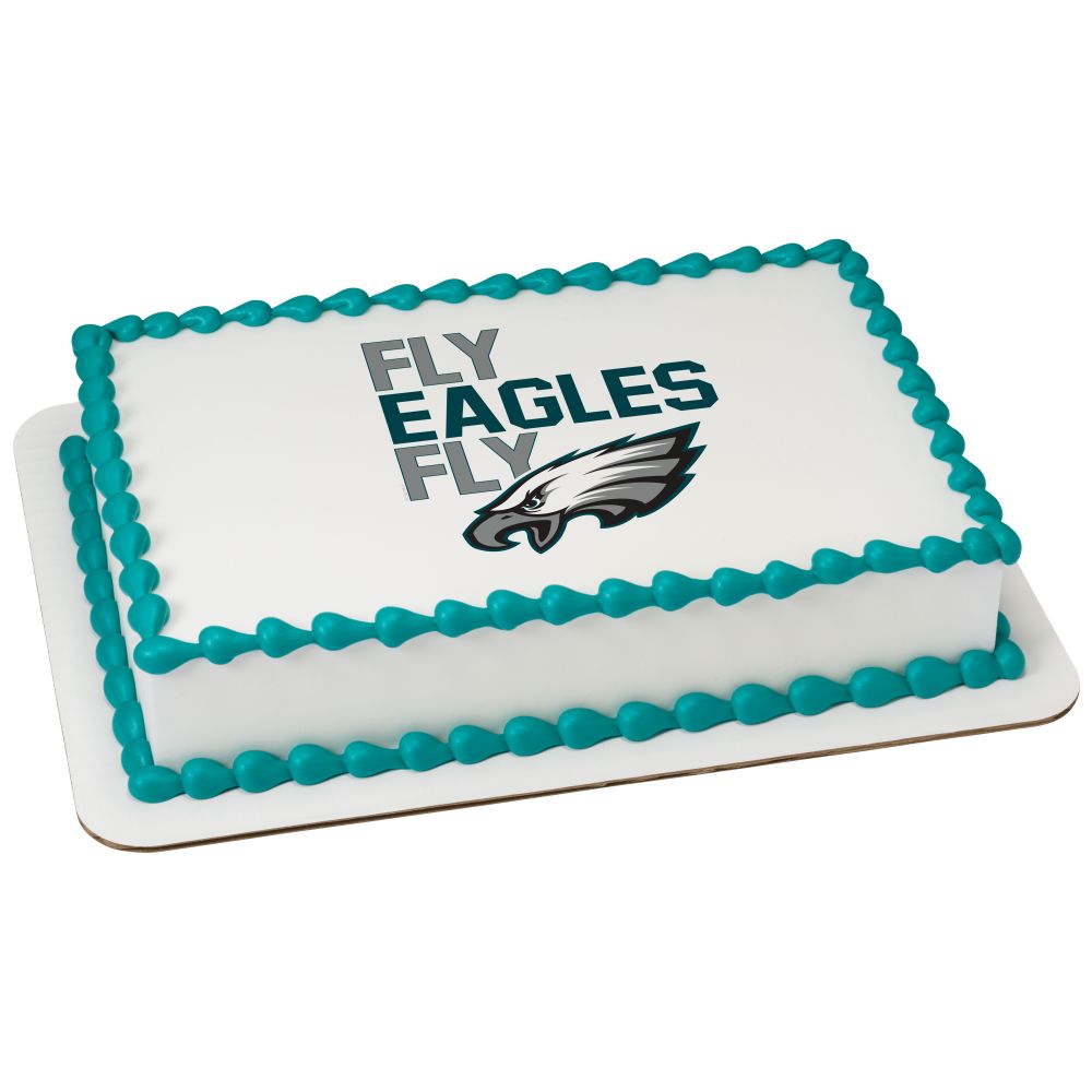 Image Cake NFL Philadelphia Eagles Fly Eagles Fly