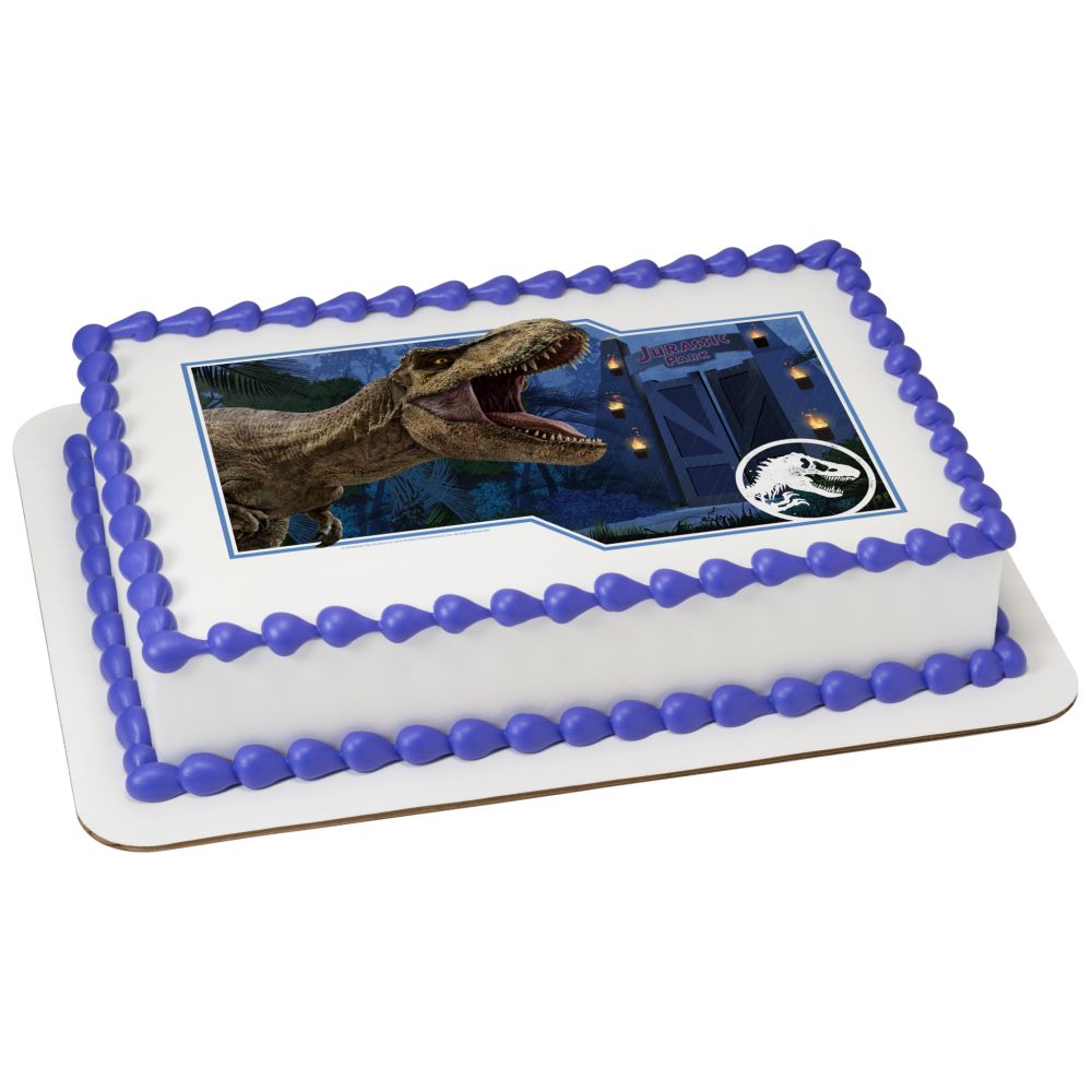 Image Cake Jurassic World Danger