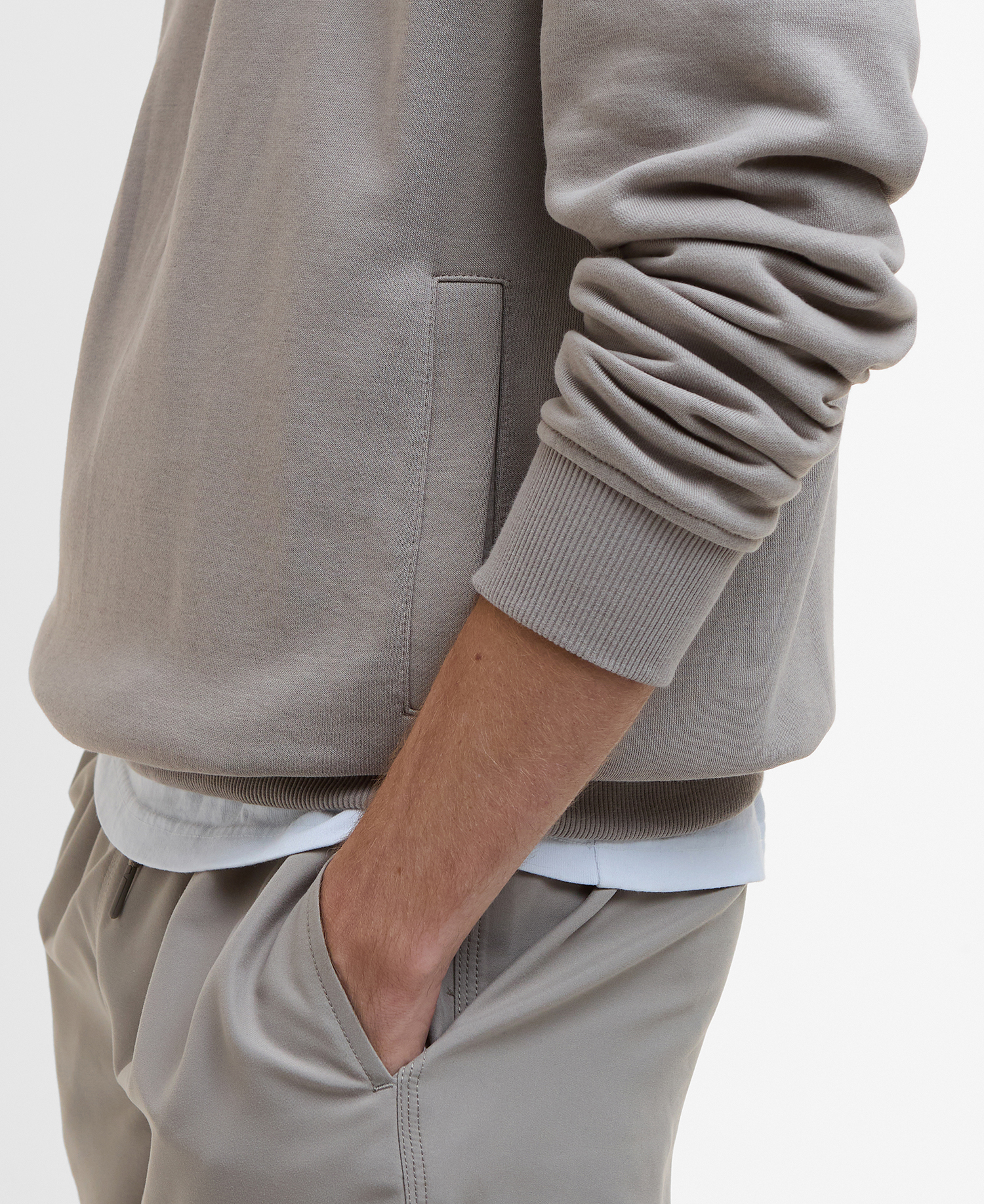 Outline Half-Zip Sweatshirt image number 6
