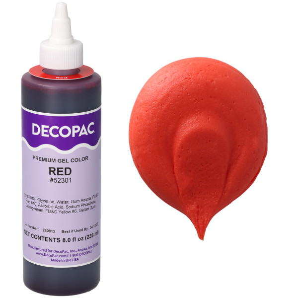 Red- Red 3 Free Premium Gel Color