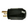 Select Spec™ Straight Blade Plug, 15A, 125V, 2P3W, NEMA 5-15P, Black/White