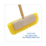 Boardwalk, 10in, Dual-Surface Brush, Polypropylene Bristles, Yellow