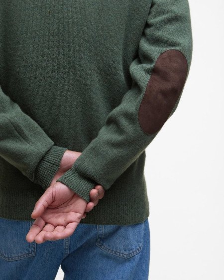 Essential Elbow-Patch Cardigan